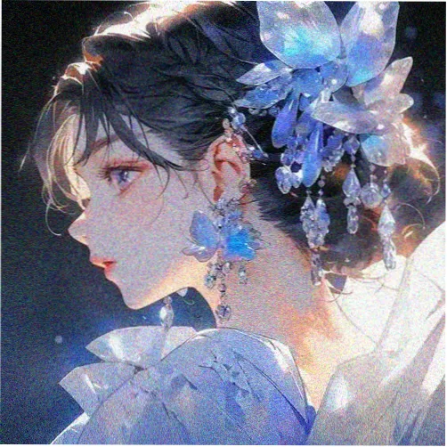 嗜谎之神漫画角色白玫头像